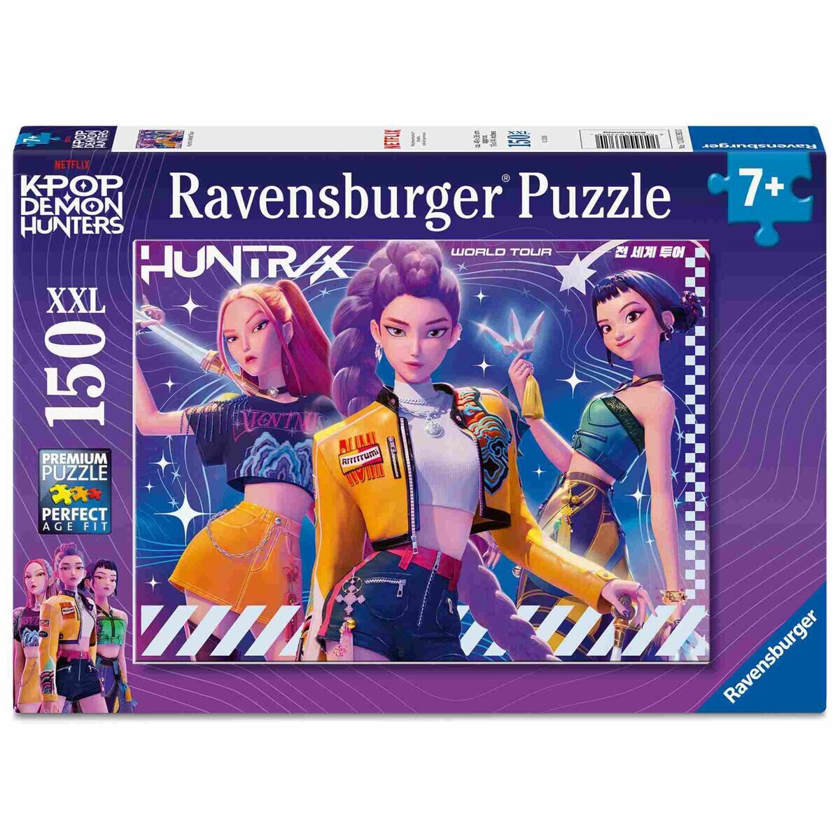 Ravensburger K-pop: Lovkyňa démonov: Svetové turné Puzzle 150 dielikov