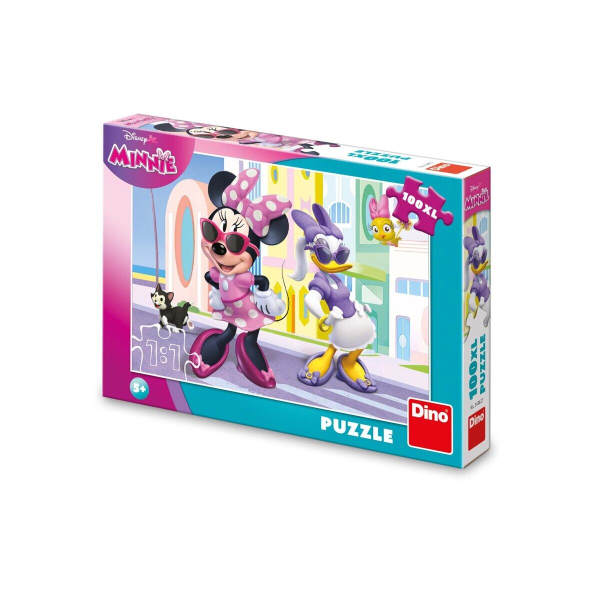 Dino Minnie a Daisy v meste Puzzle 100 XL dielikov
