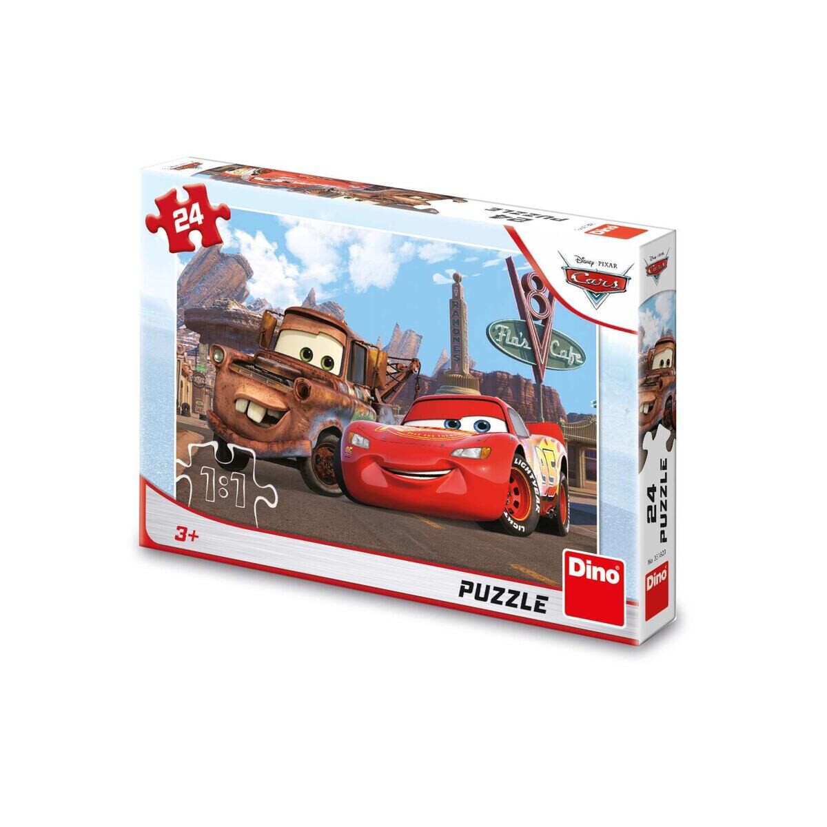 Dino Cars v Meste Puzzle 24 dielikov