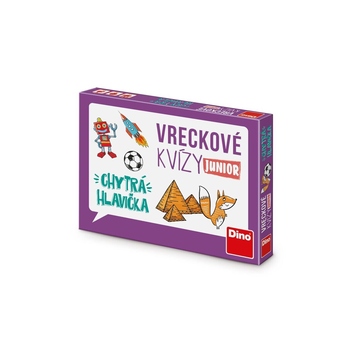 Dino Vreckové kvízy Junior – Chytrá hlavička Cestovná hra