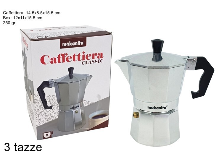 MAKRO - Kávovar 250ml pre 3 osoby