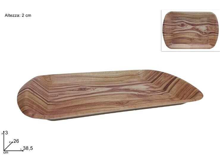MAKRO - Podnos 36,5x26x2cm