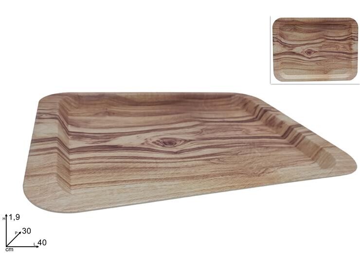 MAKRO - Podnos 40x30x1,9cm