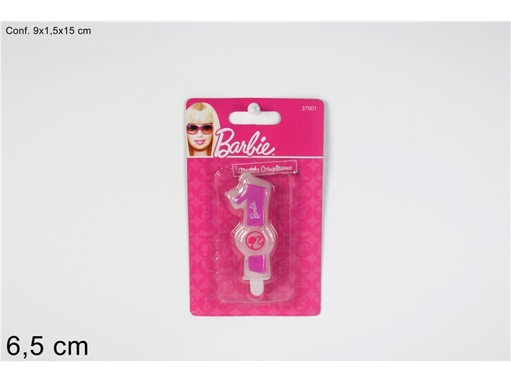 MAKRO - Sviečka tortová 1 Barbie