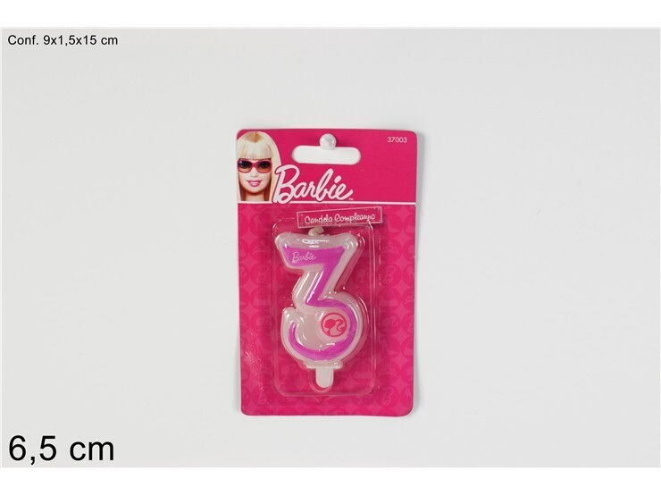 MAKRO - Sviečka tortová 3 Barbie
