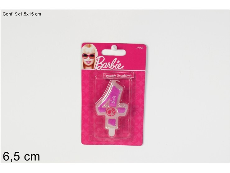 MAKRO - Sviečka tortová 4 Barbie