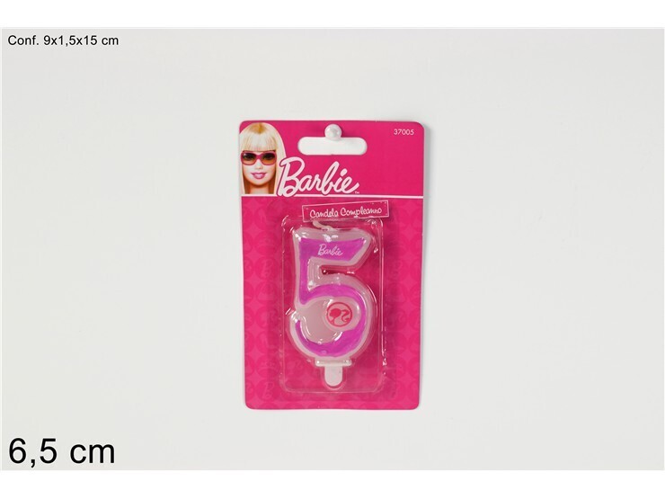 MAKRO - Sviečka tortová 5 Barbie