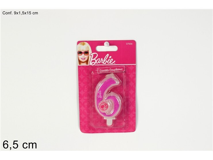 MAKRO - Sviečka tortová 6 Barbie