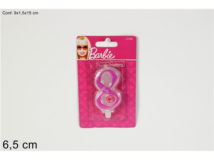 MAKRO - Sviečka tortová 8 Barbie