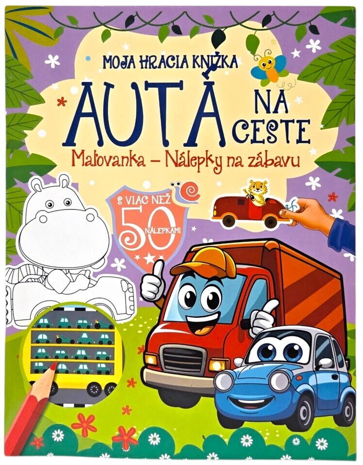 Autá na ceste Moja hracia knižka