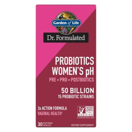 Dr.FORMULATED Probiotiká pre ženy 50 miliárd CFU 15 kmeňov 30 kapsúl