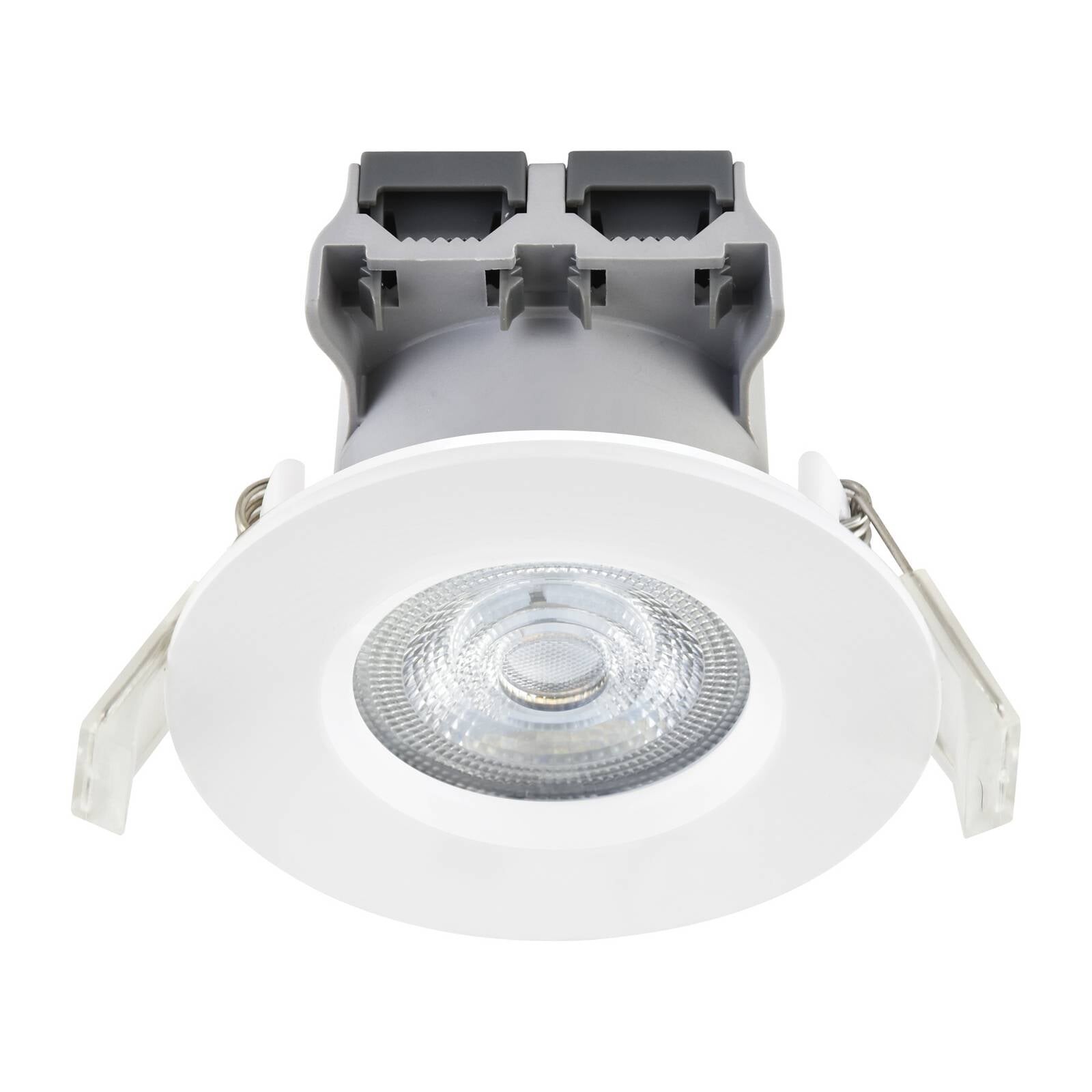 MEGAMAN LED zapustený bodový svietidlo Matter Tego, biele, RGBW, IP65, smart