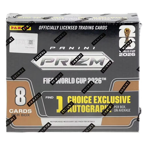 Panini 2026 Panini Prizm FIFA World Cup Soccer Choice Box - futbalové karty