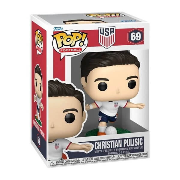 Funko POP! Football USA figúrka #69 - Christian Pulisic 9 cm