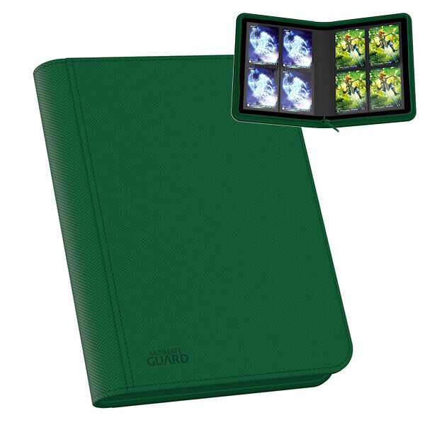 Ultimate Guard Album na karty Ultimate Guard 4-Pocket ZipFolio XenoSkin Green