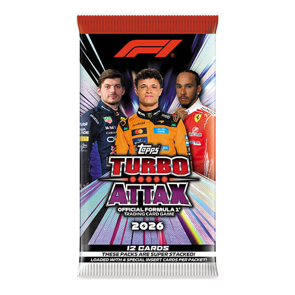 Topps 2026 Topps Turbo Attax F1 Formule 1 Balíček