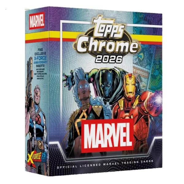 Topps 2026 Topps Chrome Marvel Mega Box