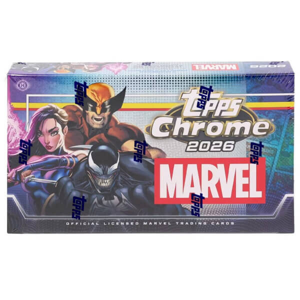 Topps 2026 Topps Chrome Marvel Hobby Box