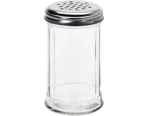 Dóza na korenie 300 ml, sklo/kov%