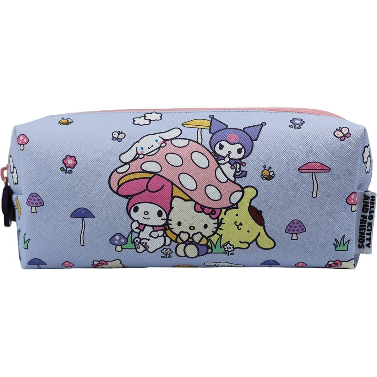 Bluesky Hello Kitty a priatelia Penál dvojitý Mushroom