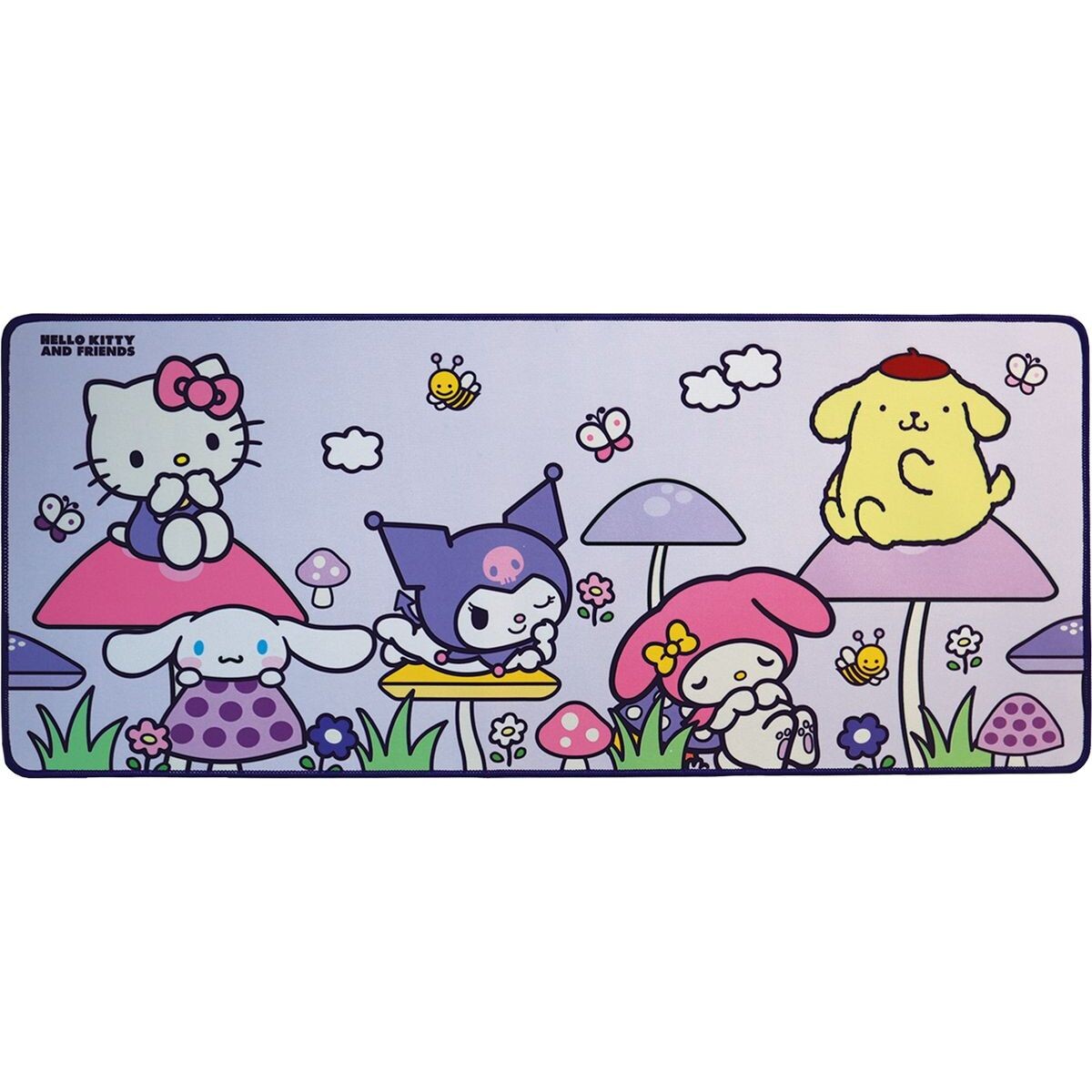 Bluesky Hello Kitty a priatelia Herná podložka Jumbo Mushrooom