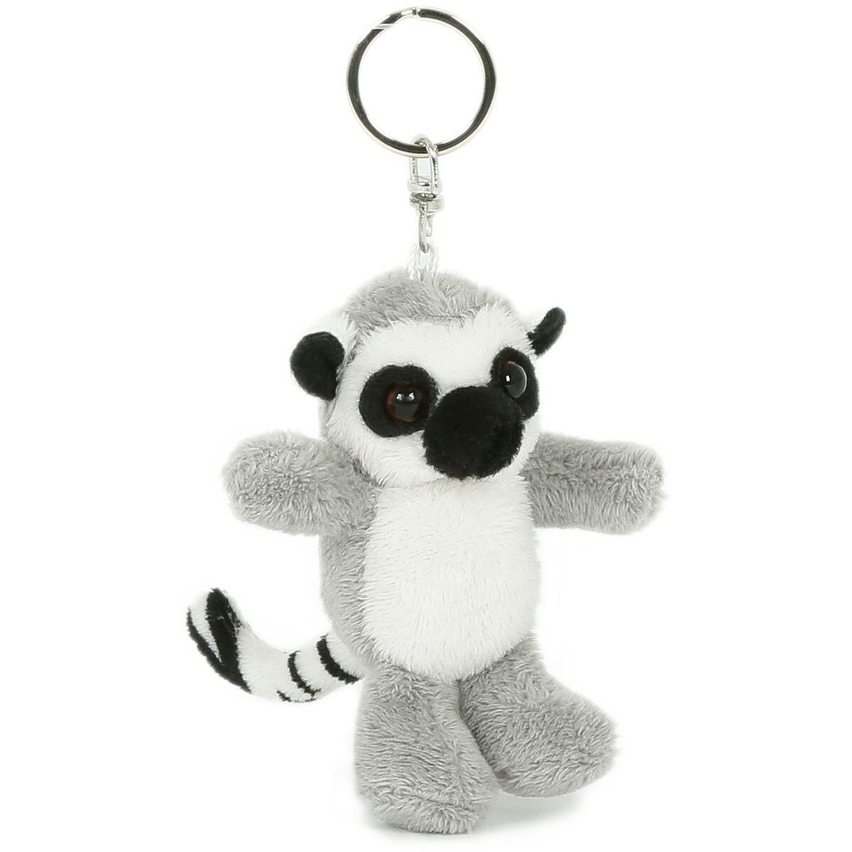 Teddies Prívesok na kľúče Lemur kata plyš 7x8cm