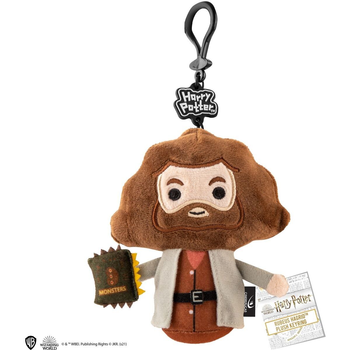 Cinereplicas Harry Potter Kľúčenka plyšová Hagrid