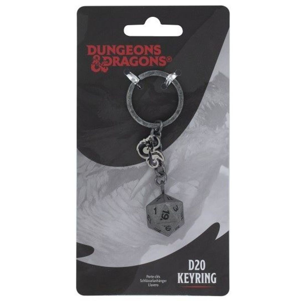 Paladone Dungeon and Dragons Kľúčenka