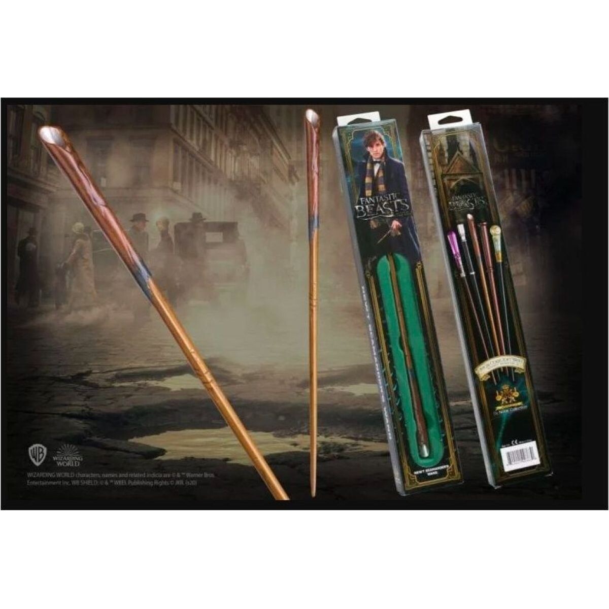 Noble Collection Fantastické zvieratá Prútik Mlok Scamander