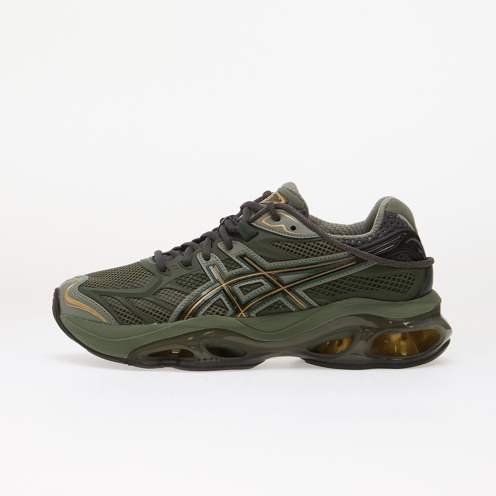 Tenisky Asics Gel-Kinetic 2.0 Obsidian Grey/ Olive Canvas EUR 44