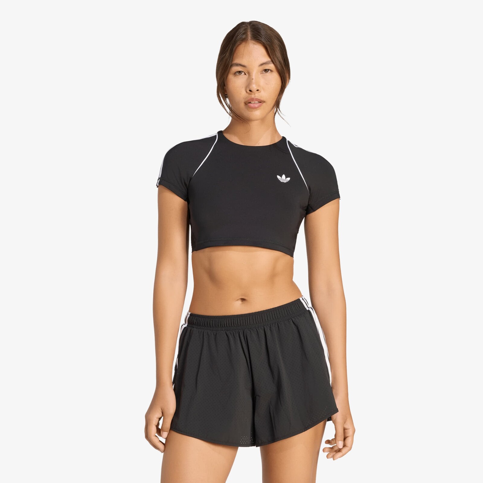Podprsenka adidas Originals Sport Superstar Bra Tee Black S