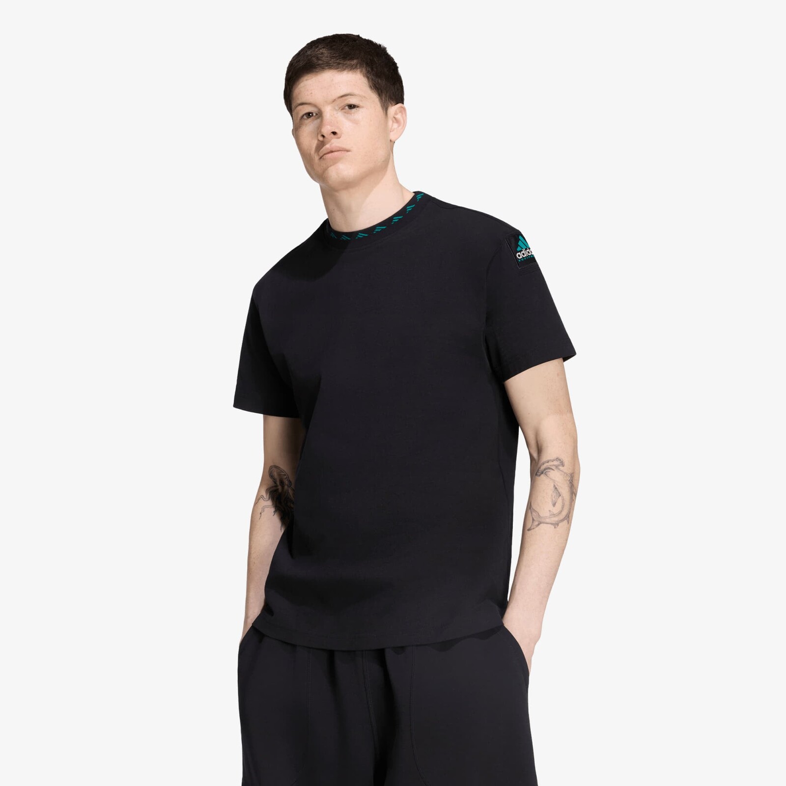 Tričko adidas Equipment Logo Tee Black XL