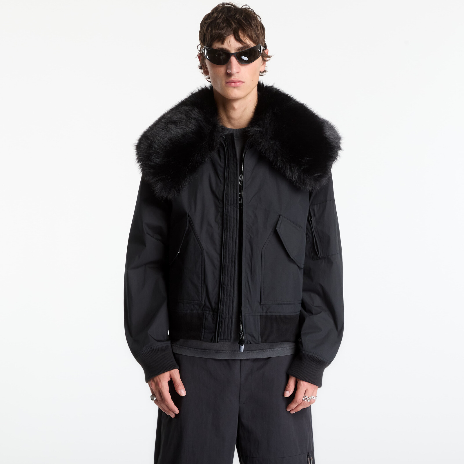 Bomber Heliot Emil Sibilant Bomber UNISEX Black 50
