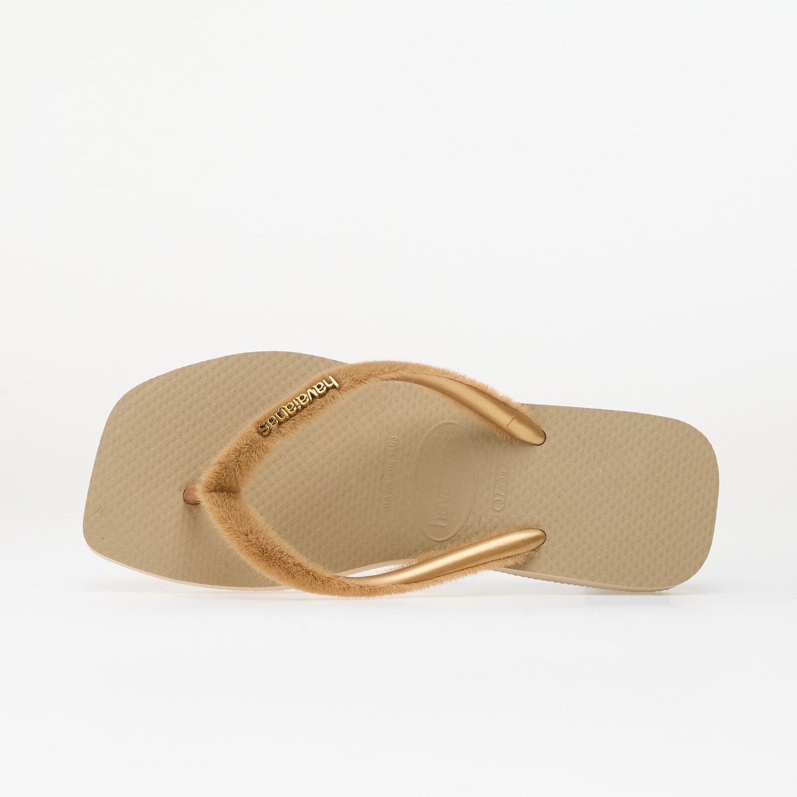 Tenisky Havaianas Slim Square Plush Sand Grey EUR 37/38