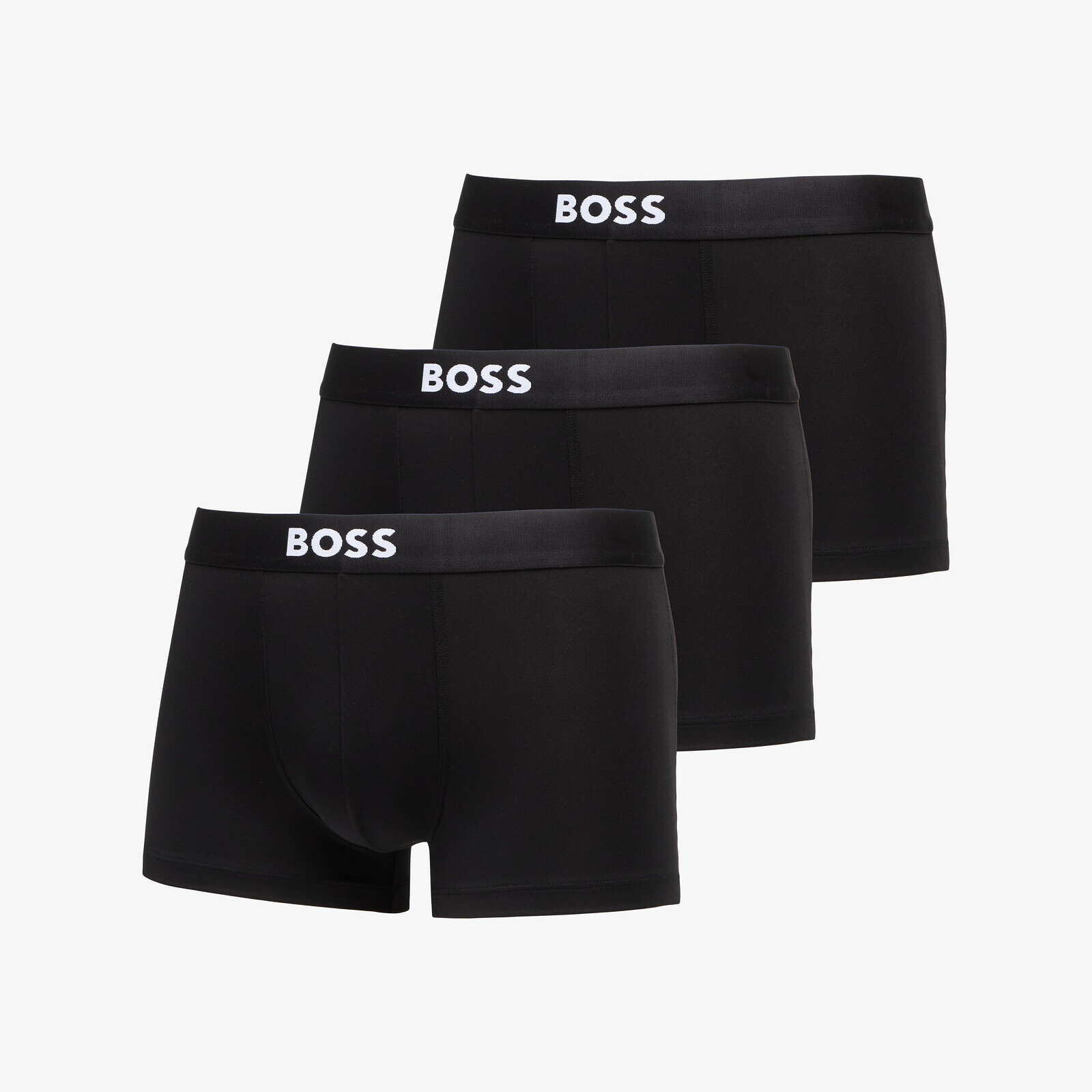 Boxerky Hugo Boss Trunk 3-Pack Micro One Black S