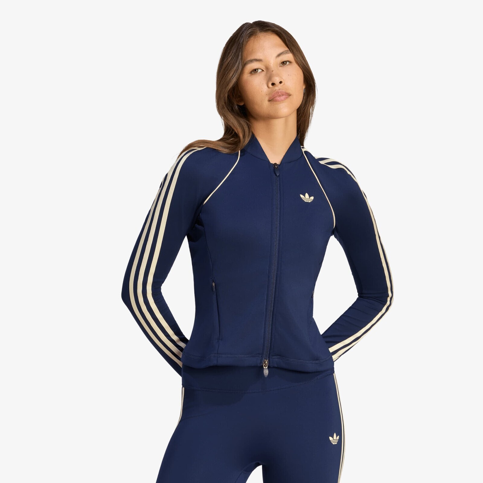 Mikina adidas Originals Sport Superstar Midlayer Night Indigo S