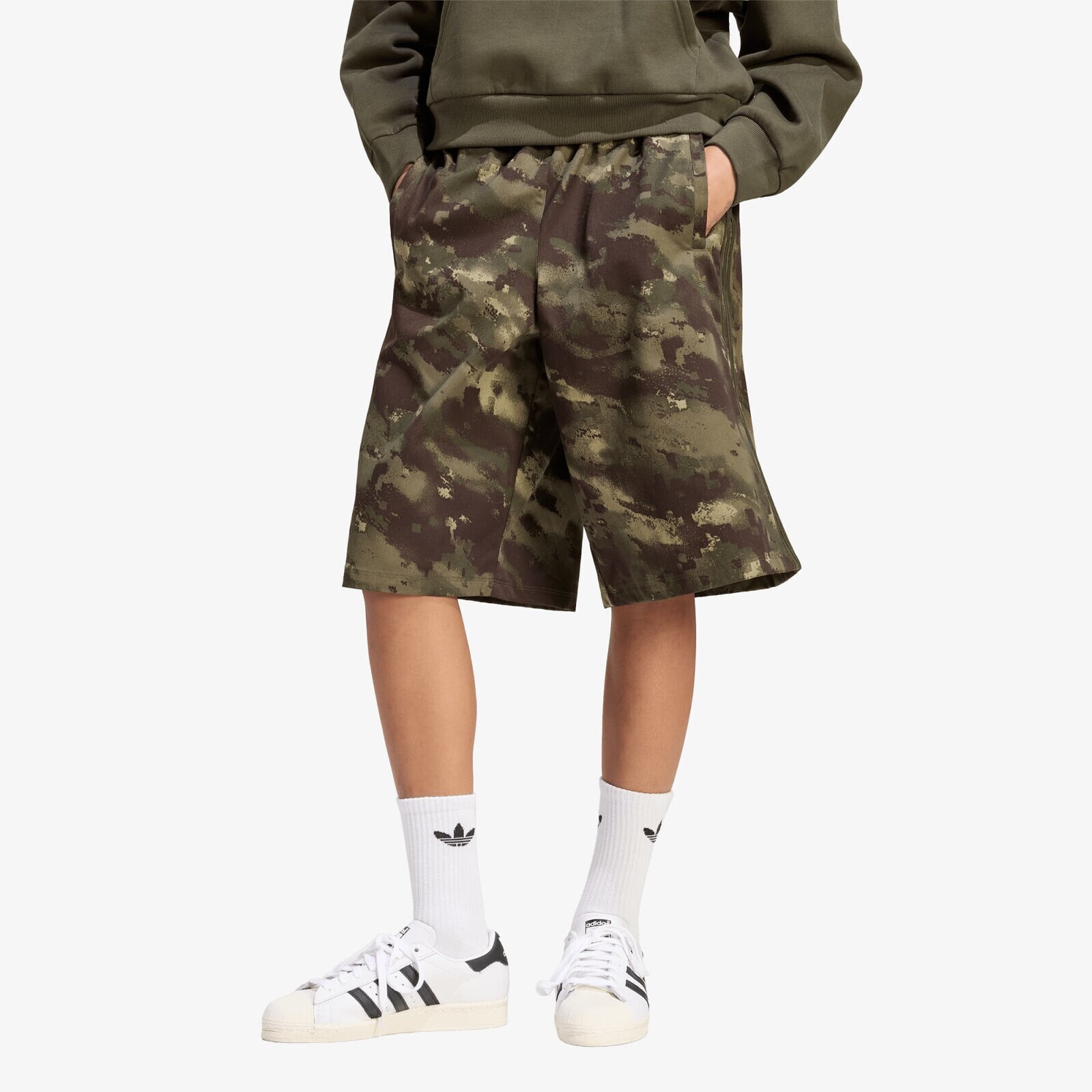 Šortky adidas Cargo Short Oversized Multicolor/ Night Cargo S