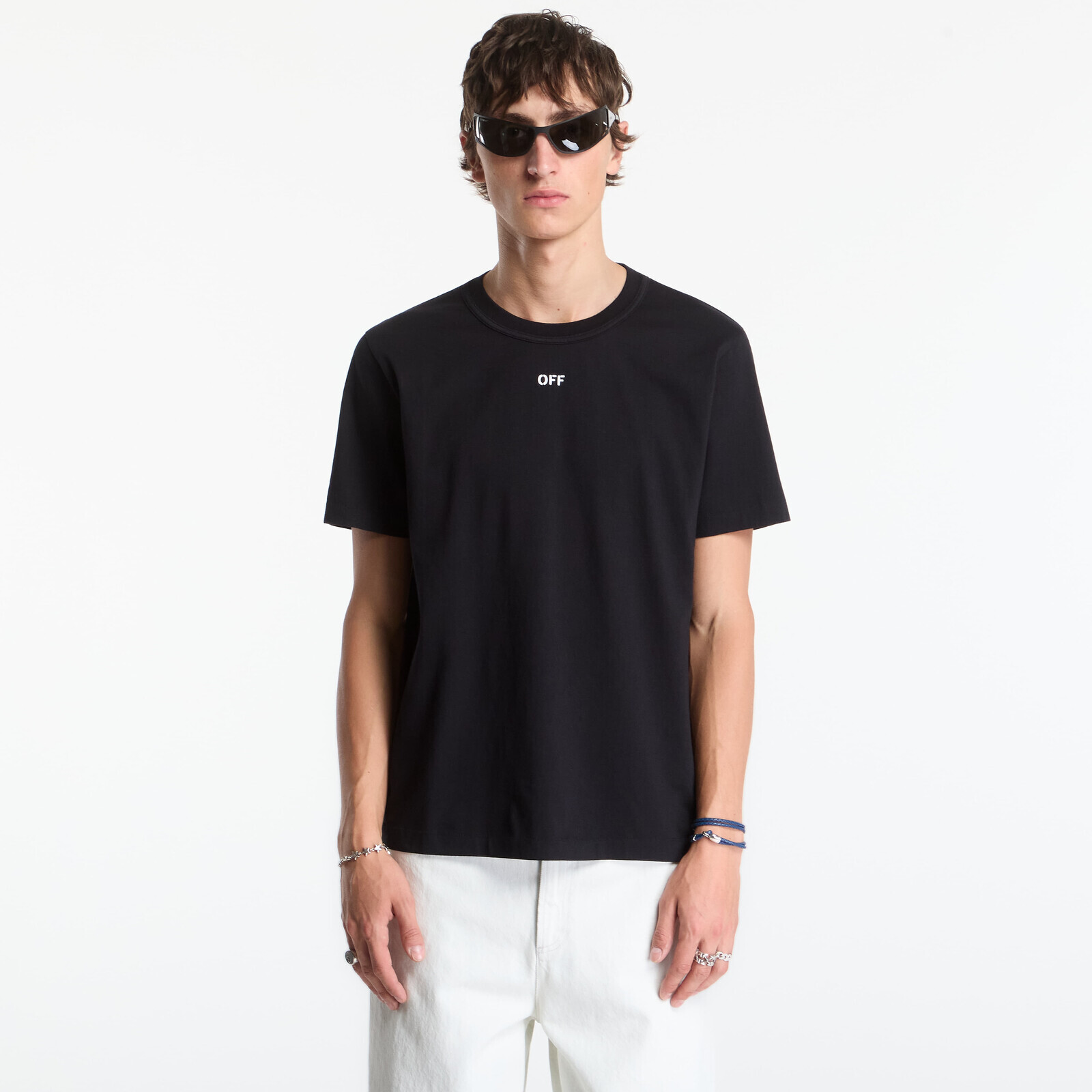Tričko Off-White Industrial Half Arrow Regular S/S Tee UNISEX Black M