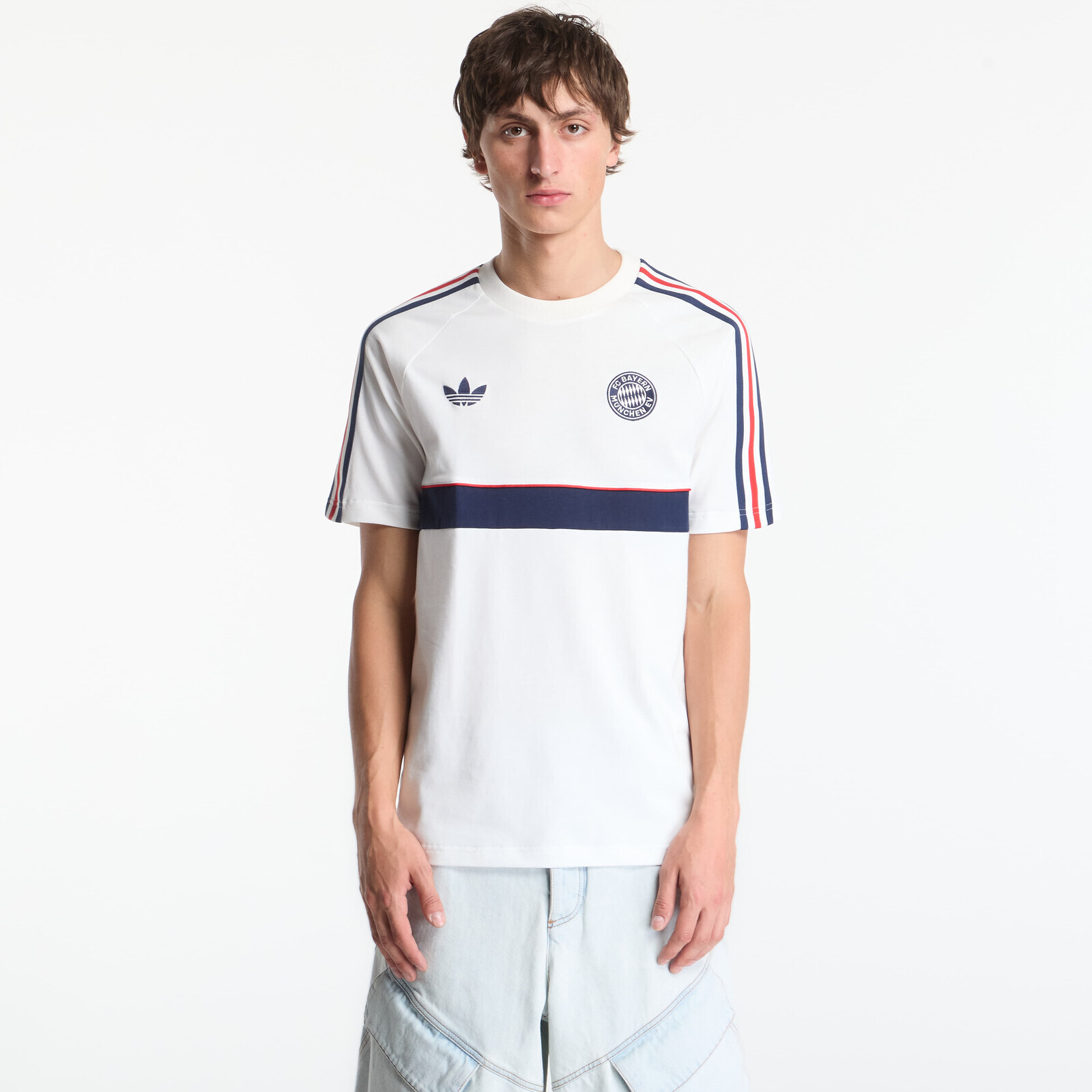 Tričko adidas Fc Bayern Muenchen OG T-shirt Core White/ Night Indigo XXL