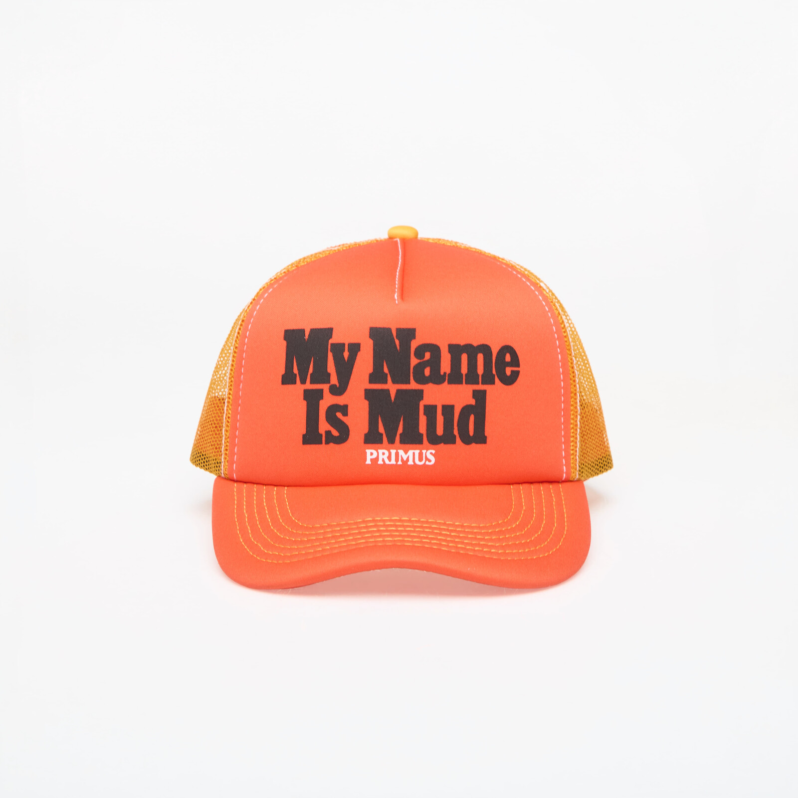 Šiltovka PLEASURES Mud Trucker Orange Universal