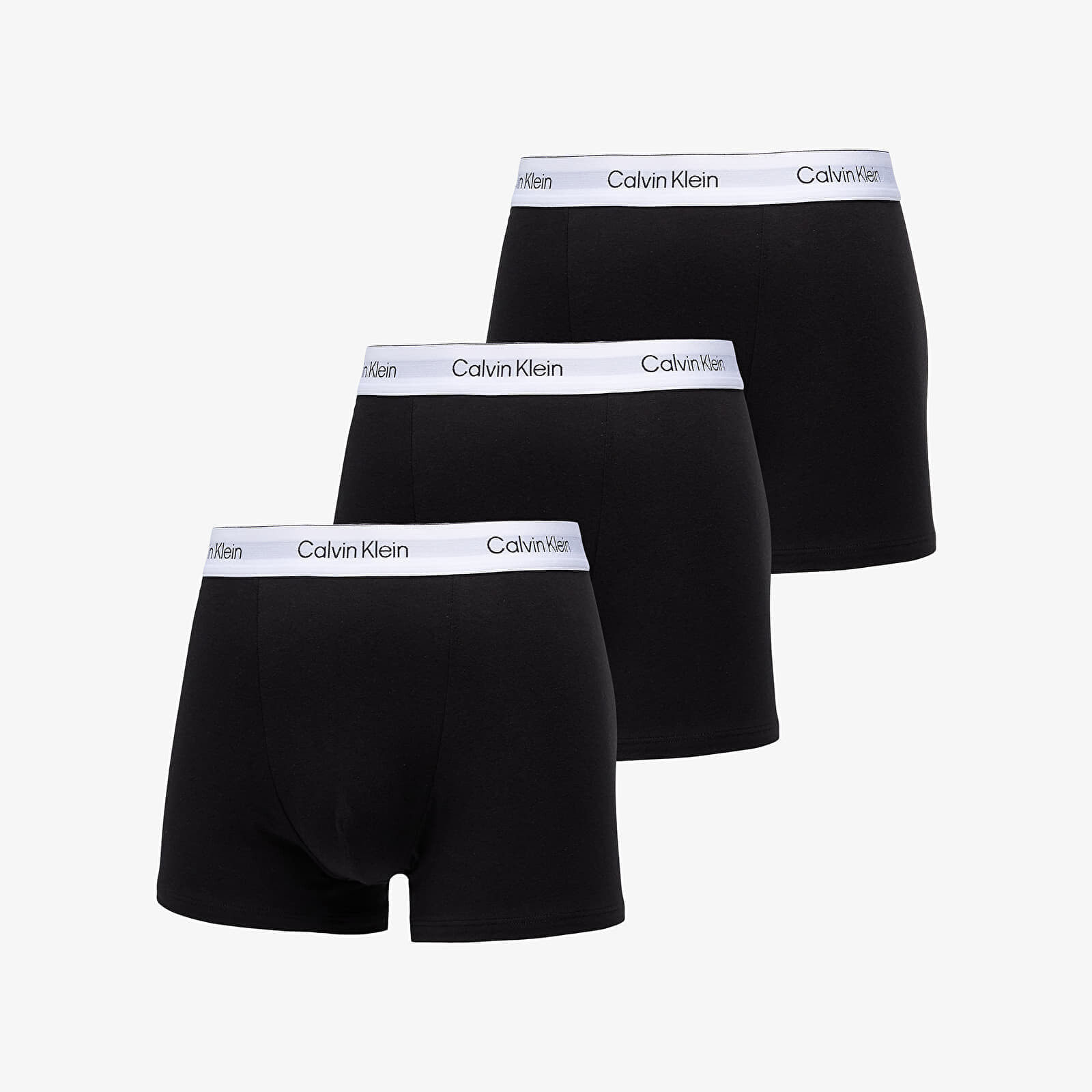 Boxerky Calvin Klein Relaxed Fit Cotton Stretch Trunk 3-Pack Black XL