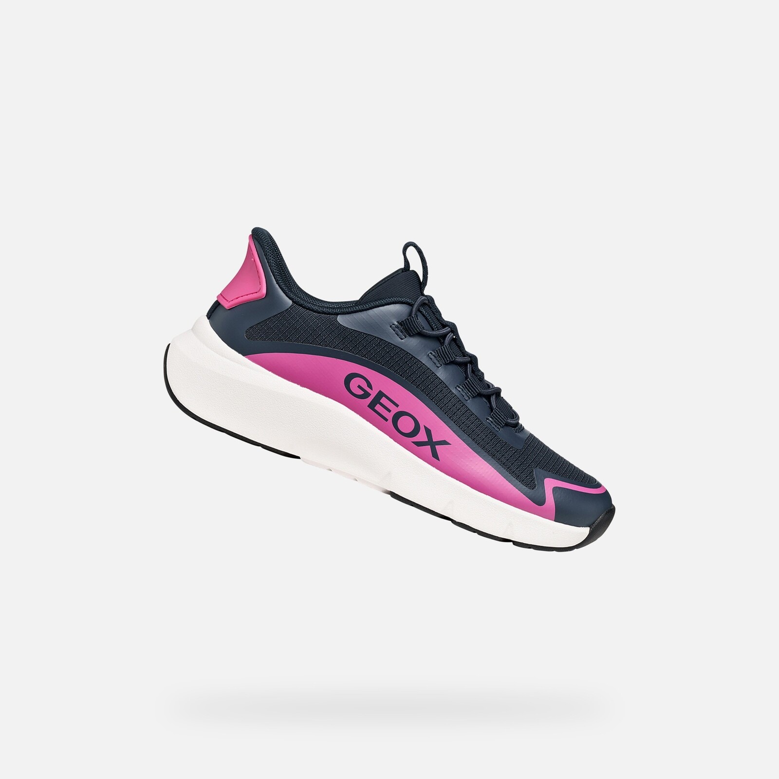 Tmavomodré dievčenské tenisky Geox Pro-ran Fast