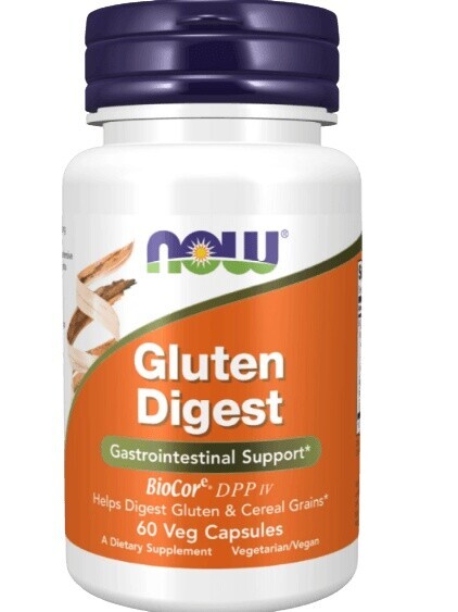Now foods gluten digest 60 kapslí