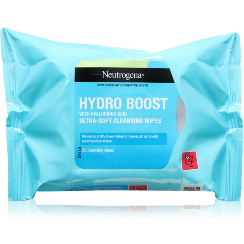 Neutrogena Hydro Boost® jemné čistiace obrúsky 25 ks