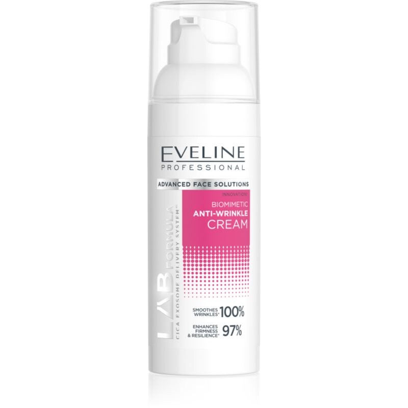 Eveline Cosmetics LAB Formula 5% Solution upokojujúci biomimetický krém proti vráskam 50 ml