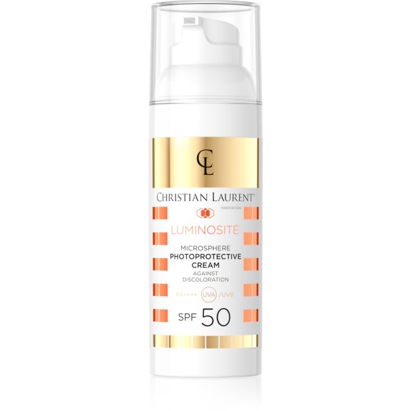 Christian Laurent Luminosité SPF 50 upokojujúci denný krém proti začervenaniu 50 ml
