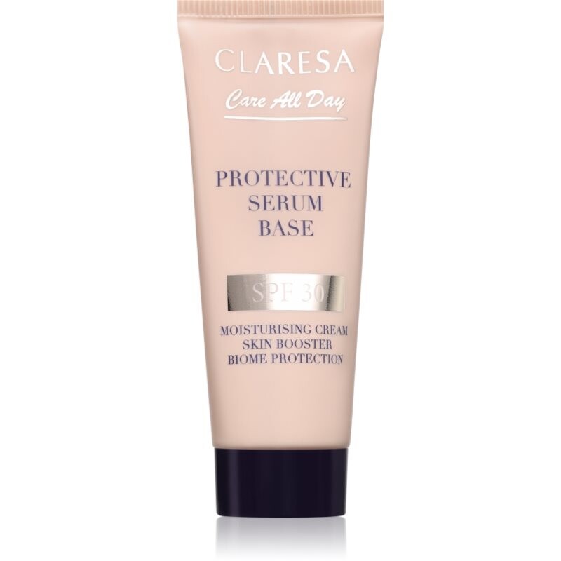 Claresa Care All Day Protective Serum Base hydratačné pleťové sérum pre ochranu pokožky SPF 30 Universal 30 ml