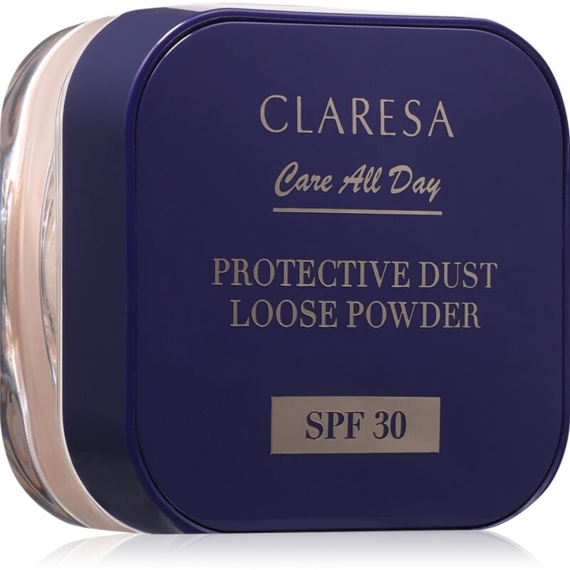 Claresa Care All Day Protective Dust Loose Powder sypký fixačný púder SPF 30 odtieň Universal 5 g
