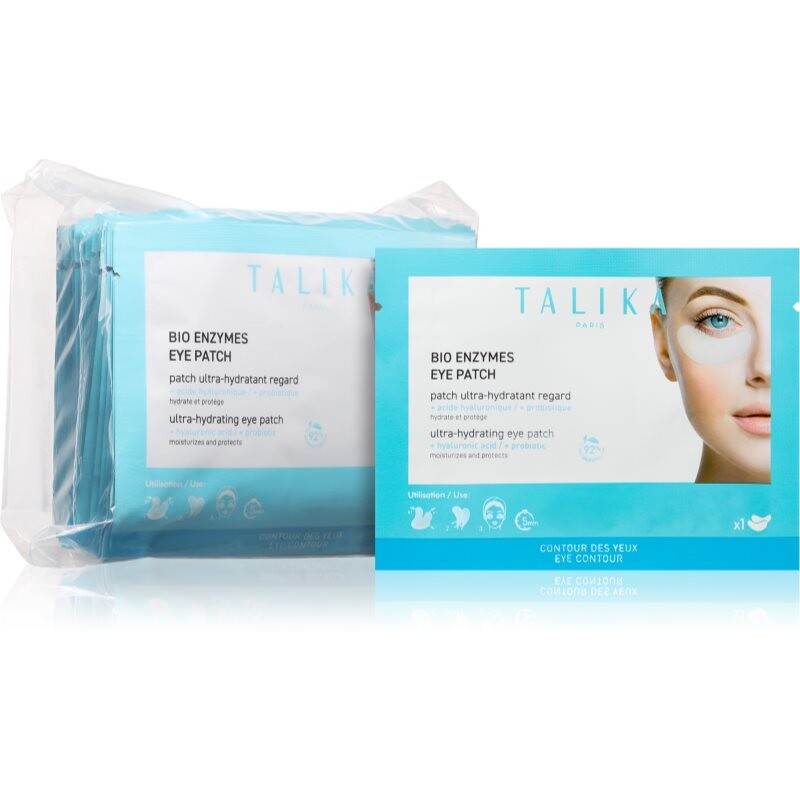 Talika Bio Enzymes Eye Patch vyhladzujúca očná maska s probiotikami 30 ks