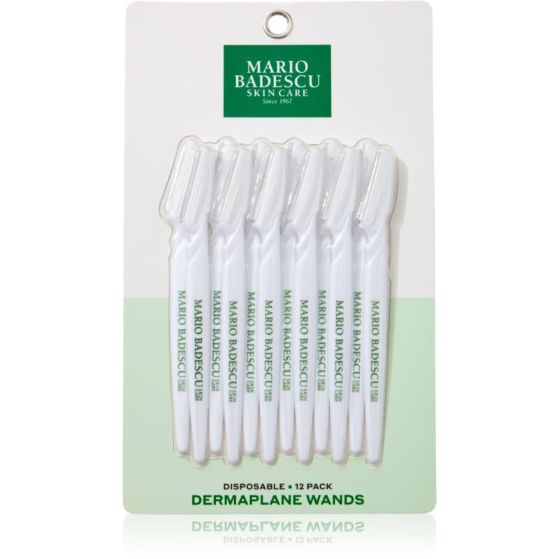 Mario Badescu Dermaplane Wands britva na tvár 12 ks